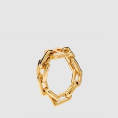 발렌시아가 남성 B 체인 반지 - Balenciaga Mens B Chain Ring - acc7507x