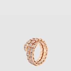 불가리 남/녀 세르펜티 바이퍼 링 - Bvlgari Unisex Serpenti Viper Ring - acc7995x