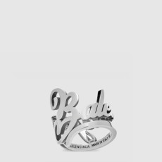 발렌시아가 남성 타이포 반지 - Balenciaga Mens Typographic Ring - acc7510x