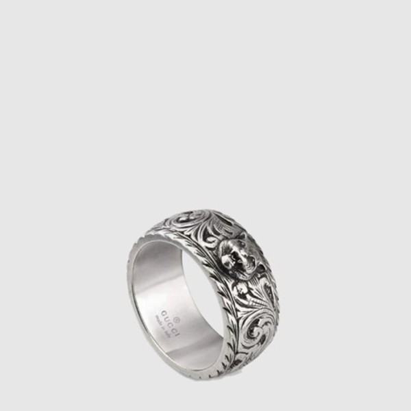 구찌 남성 골드 반지 - Gucci Mens Gold Ring - acc7617x