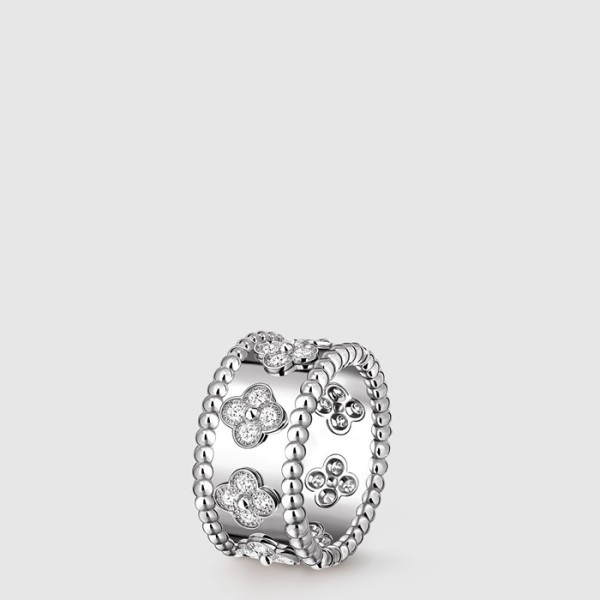 반클리프 아펠 여성 뻬를리 클로버 링 - Van Cleef & Arpels Womens Perle Clover Ring - acc8012x