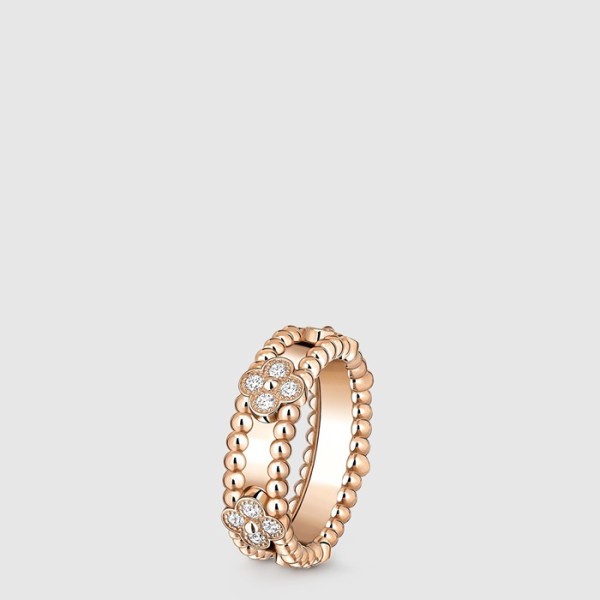 반클리프 아펠 여성 뻬를리 스위트 클로버 링 - Van Cleef & Arpels Womens Perle Sweet Clover Ring - acc8013x