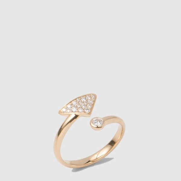프라다 여성 이터널 골드 콘트레리 반지 - Prada Womens Eternal Gold Contreri Ring - acc8374x