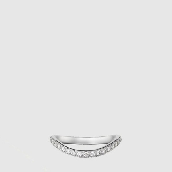 까르띠에 여성 플래티넘 반지 - Cartier Womens Platinum Ring - acc8407x