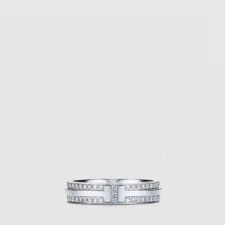 티파니 여성 네로우 파베 다이아몬드 반지 - Tiffany & Co Womens Narrow Pavé Diamond Ring - acc8411x