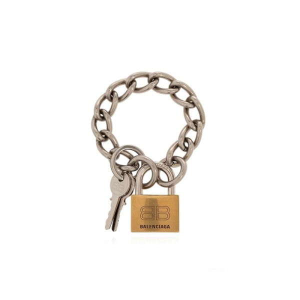 발렌시아가 남/녀 사물함 팔찌 - Balenciaga Unisex Locker Bangle - acc1984x