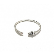 크롬하츠 남/녀 실버 팔찌 - Chrome Hearts Unisex Silver Bangle - acc2105x