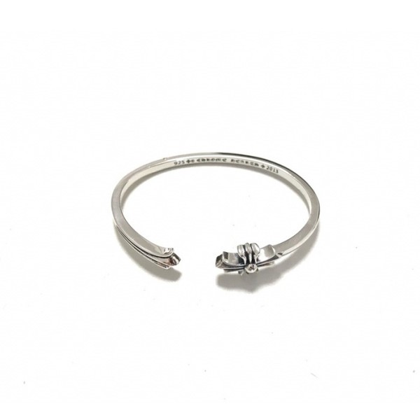 크롬하츠 남/녀 실버 팔찌 - Chrome Hearts Unisex Silver Bangle - acc2105x