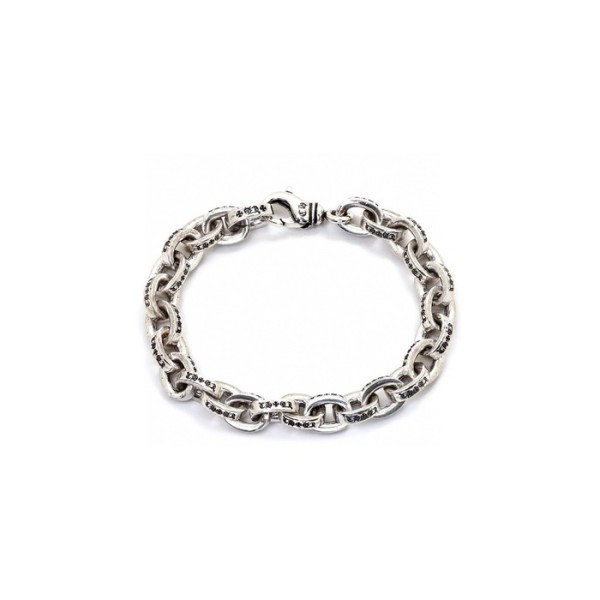 크롬하츠 남/녀 실버 팔찌 - Chrome Hearts Unisex Silver Bangle - acc3571x