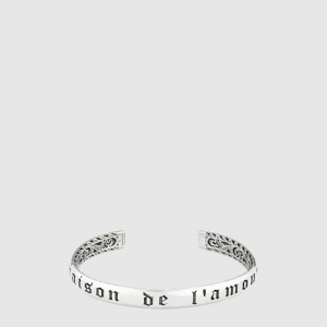 구찌 남/녀 메종 드 라무르 팔찌 - Gucci Unisex Maison De lAmou Bangle - acc7431x