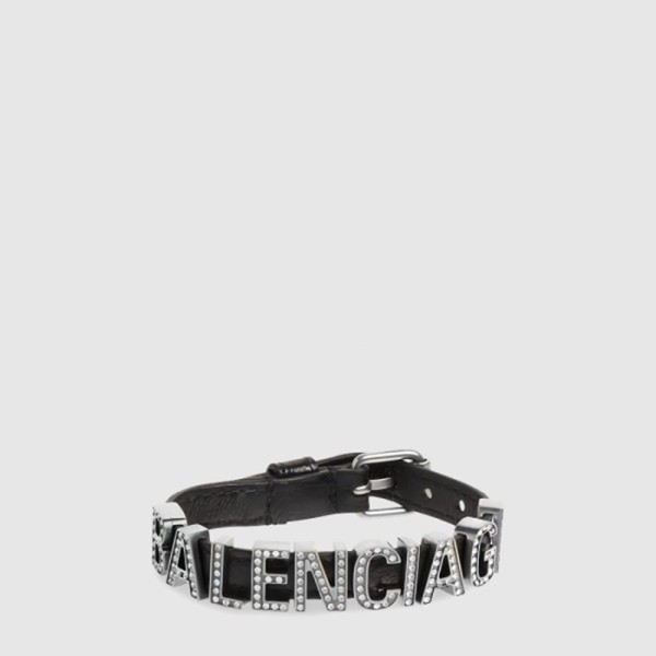 발렌시아가 남/녀 레터링 로고 페스티벌 브레이슬릿 - Balenciaga Unisex Lettering Logo Festival Bracelet - acc7511x