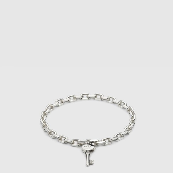 구찌 남/녀 트레이드마크 체인 팔찌 - Gucci Unisex Trademark Chain Bracelet - acc7606x