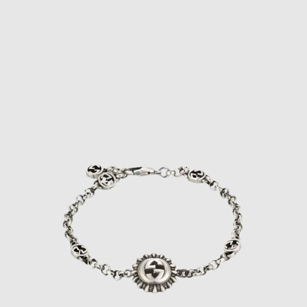 구찌 남/녀 GG 팔찌 - Gucci Unisex GG Bracelet - acc7607x
