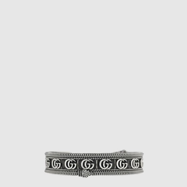 구찌 남/녀 GG 마몬트 팔찌 - Gucci Unisex GG Marmont Bracelet - acc7621x