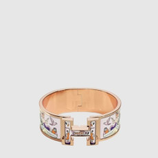 에르메스 남성 클릭 클락 H 부케 셀리에 팔찌 - Hermes Mens Clic Clac H Bouquets Selliers Bracelet - acc7430x