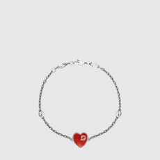 구찌 남/녀 GG 태그 구찌 시그니처 팔찌 - Gucci Unisex GG Tag Gucci Signature Bracelet - acc7642x