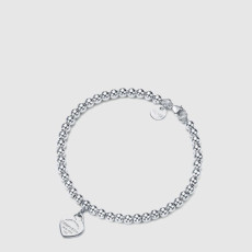 티파니 여성 하트 태그 비드 팔찌 - Tiffany & Co Womens Heart Tag Bead Bracelet - acc7690x