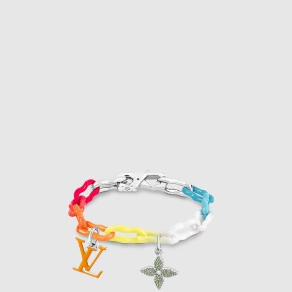 루이비통 남성 레인보우 참 브레이슬릿 - Louis vuitton Mens Rainbow Charm Bracelet - acc7572x