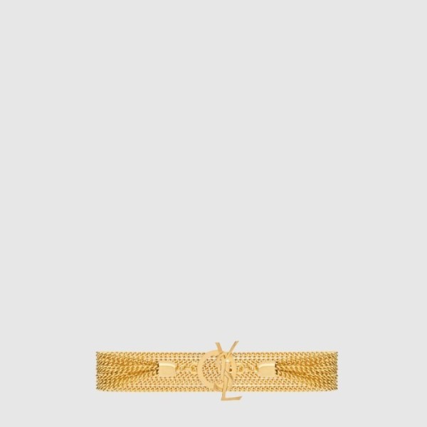 입생로랑 여성 카산드라 체인 브레이슬릿 - Saint Laurent Womens Cassandre Chain Bracelet - acc7876x