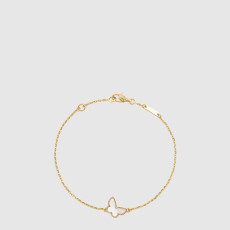 반클리프 아펠 여성 스위트 알함브라 버터플라이 브레이슬릿 - Van Cleef & Arpels Womens Sweet Alhambra Butterfly Bracelet - acc8064x