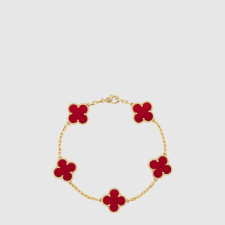 반클리프 아펠 여성 빈티지 알함브라 브레이슬릿 - Van Cleef & Arpels Womens Vintage Alhambra Bracelet - acc8073x