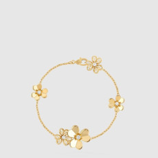 반클리프 아펠 여성 프리볼 브레이슬릿 플라워 다이아몬드 - Van Cleef & Arpels Womens Frivole Bracelet Flower Diamond - acc8081x