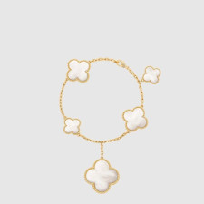 반클리프 아펠 여성 매직 알함브라 브레이슬릿 - Van Cleef & Arpels Womens Magic Alhambra Bracelet - acc8082x