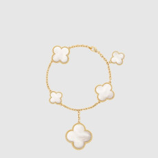 반클리프 아펠 여성 매직 알함브라 브레이슬릿 - Van Cleef & Arpels Womens Magic Alhambra Bracelet - acc8082x