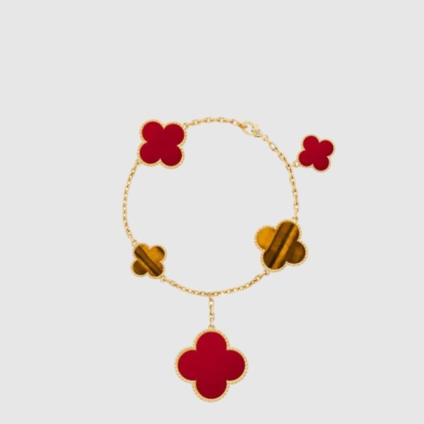 반클리프 아펠 여성 매직 알함브라 브레이슬릿 - Van Cleef & Arpels Womens Magic Alhambra Bracelet - acc8083x
