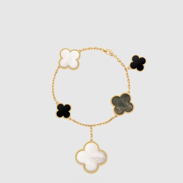 반클리프 아펠 여성 매직 알함브라 브레이슬릿 - Van Cleef & Arpels Womens Magic Alhambra Bracelet - acc8084x