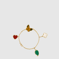 반클리프 아펠 여성 럭키 알함브라 브레이슬릿 - Van Cleef & Arpels Womens Lucky Alhambra Bracelet - acc8086x