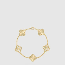 반클리프 아펠 여성 빈티지 알함브라 브레이슬릿 - Van Cleef & Arpels Womens Vintage Alhambra Bracelet - acc8422x