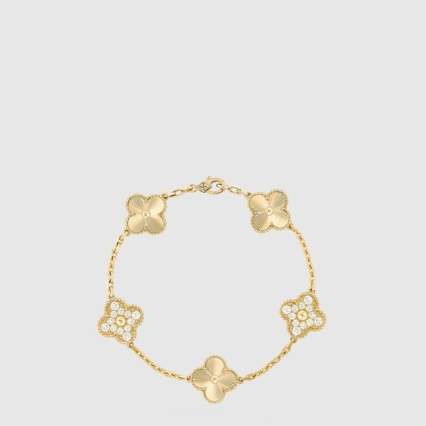 반클리프 아펠 여성 빈티지 알함브라 브레이슬릿 - Van Cleef & Arpels Womens Vintage Alhambra Bracelet - acc8422x