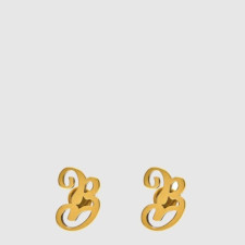 발렌시아가 남/녀 골드 이어링 - Balenciaga Unisex Gold Earring - acc7524x