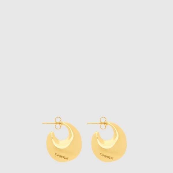 입생로랑 여성 티어드롭 후프 이어링 - Saint Laurent Womens Teardrop Hoop Earring - acc7890x