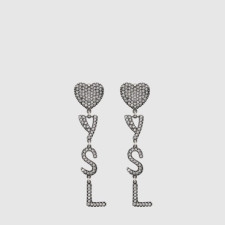 입생로랑 여성 하트 이어링 - Saint Laurent Womens Heart Earring - acc7894x