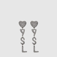 입생로랑 여성 하트 이어링 - Saint Laurent Womens Heart Earring - acc7894x