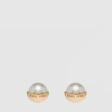 미우미우 여성 펄 이어링 - Miumiu Womens Pearl Earring - acc7907x