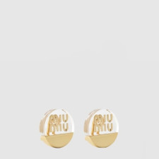 미우미우 여성 메탈 이어링 - Miumiu Womens Metal Earrings - acc7917x