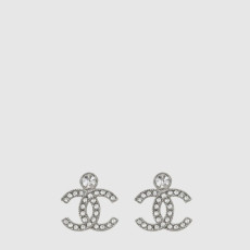 샤넬 여성 CC 크리스탈 포인트 이어링 - Chanel Womens CC Crystal Point Earring - acc8036x
