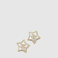 샤넬 여성 진주 크리스탈 CC 스타 이어링 - Chanel Womens Pearl Crystal CC Star Earring - acc8037x