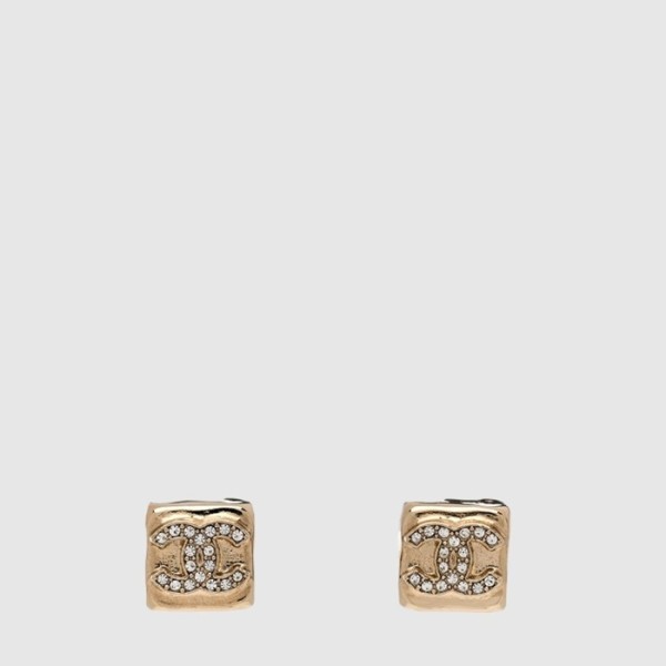 샤넬 여성 CC 스퀘어 크리스탈 이어링 - Chanel Womens CC Square Crystal Earring - acc8039x