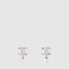 샤넬 여성 CC 진주 이어링 - Chanel Womens CC Pearl Earring - acc8045x