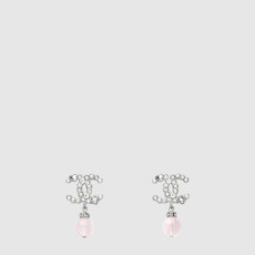 샤넬 여성 CC 진주 이어링 - Chanel Womens CC Pearl Earring - acc8045x