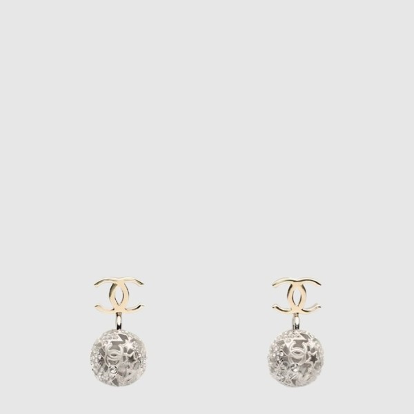 샤넬 여성 볼 드롭 이어링 - Chanel Womens Ball Drop Earring - acc8047x