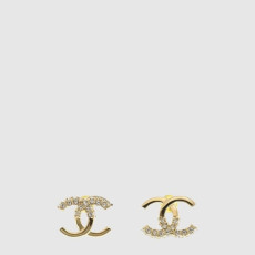샤넬 여성 메탈 디아만테 골드 크리스탈 이어링 - Chanel Womens Metal Diamante Gold Crystal Earring - acc8051x