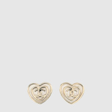 샤넬 여성 CC 하트 이어링 - Chanel Womens CC Heart Earring - acc8056x