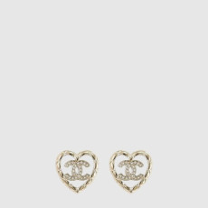 샤넬 여성 CC 하트 이어링 - Chanel Womens CC Heart Earring - acc8059x