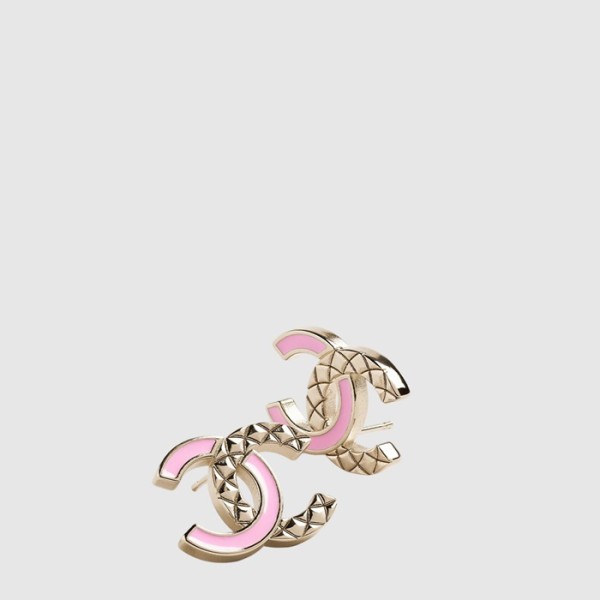 샤넬 여성 메탈 레진 스터드 이어링 - Chanel Womens Metal Resin Stud Earring - acc8060x