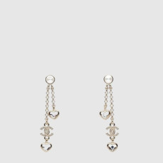 샤넬 여성 CC 체인 드랍 이어링 - Chanel Womens CC Chain Drop Earring - acc8061x